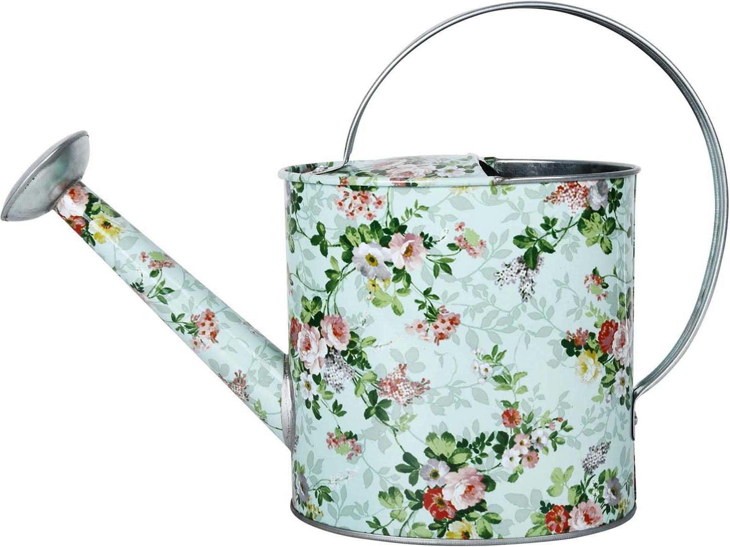 - Arrosoir en acier galvanisé roses 1,95 litres