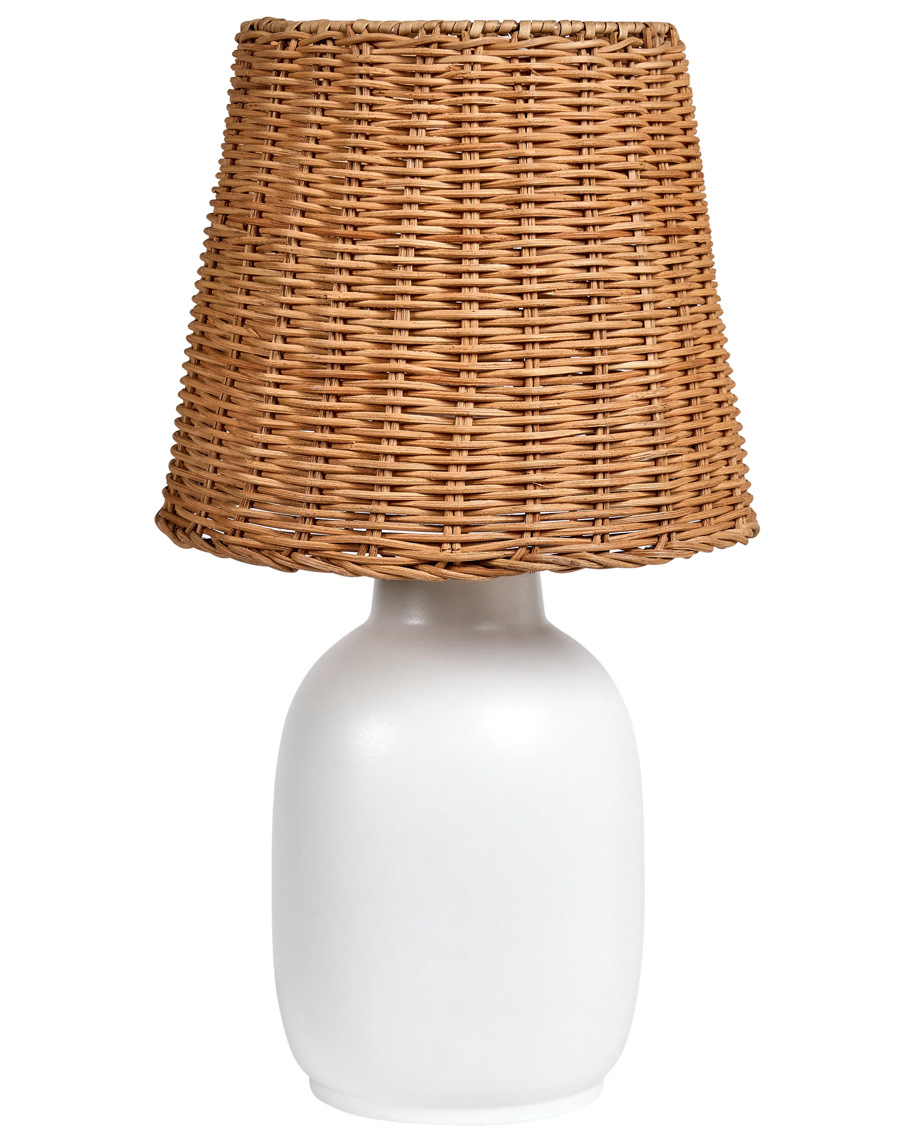 Table Lamp BARTANG Ceramic White
