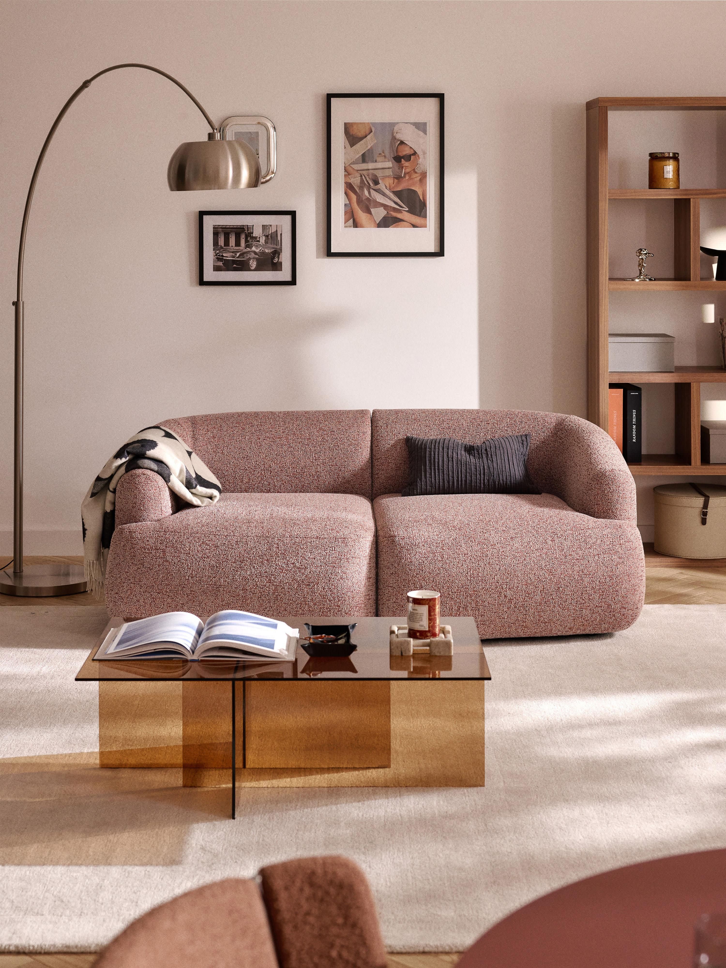 Modulares Bouclé-Sofa Sofia (2-Sitzer)