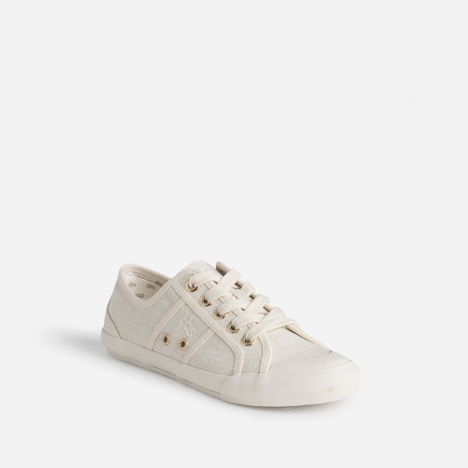 Tennis TBS beige chiné en toile