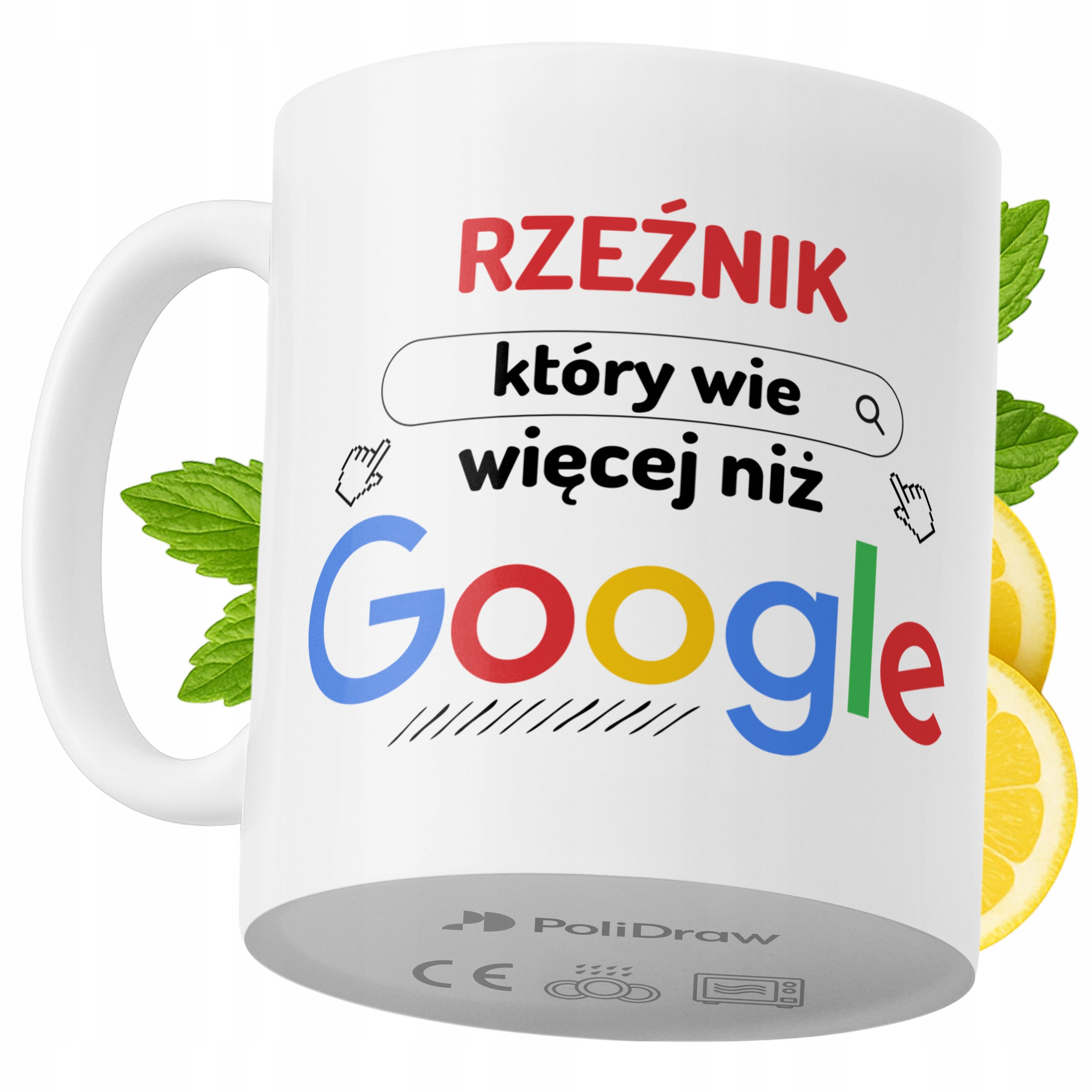 Kubek Dla Rzeźnika na Prezent z Nadrukiem ze Zdjęciem 330 ml PoliDraw