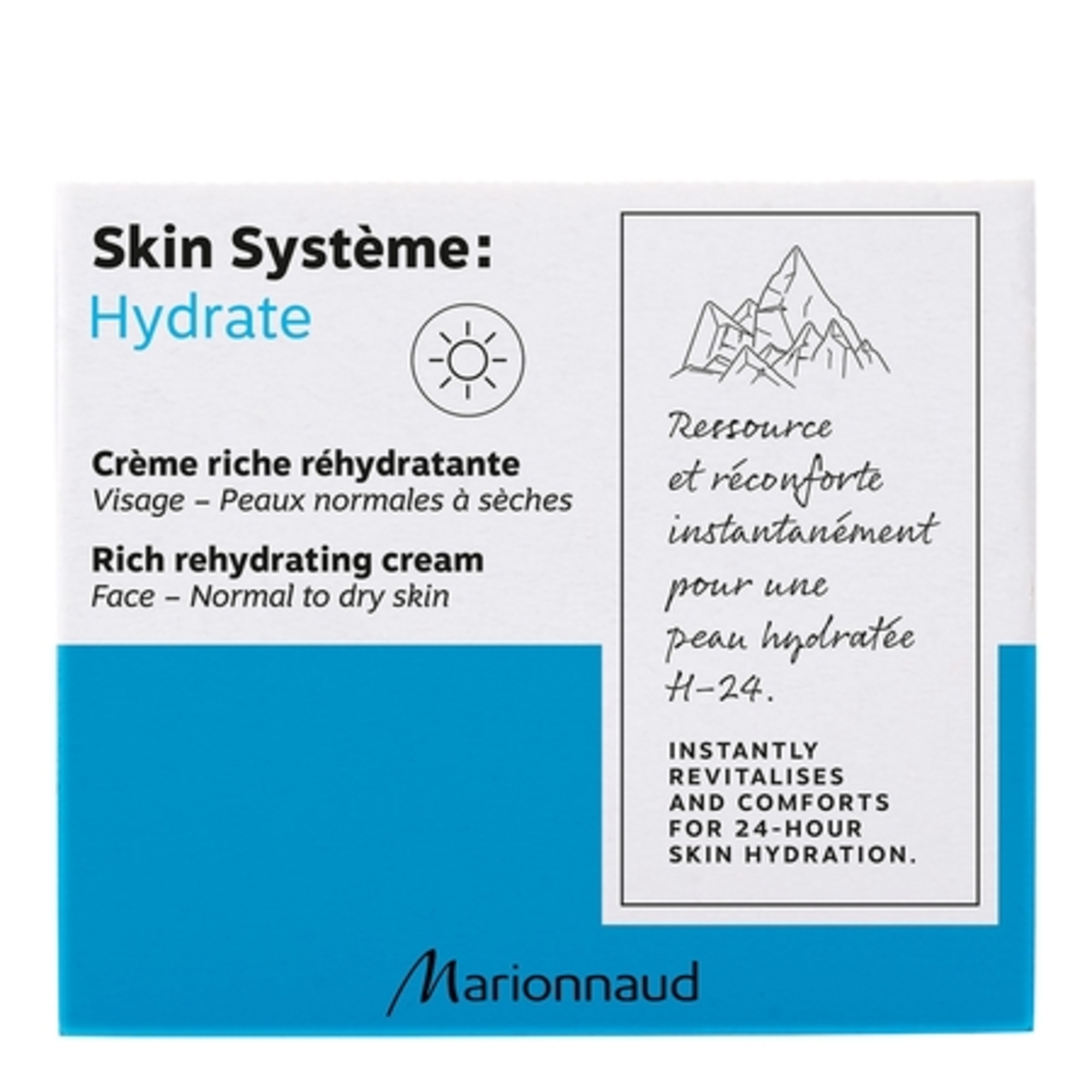 SKIN SYSTÈME HYDRATECrème riche réhydratante jour