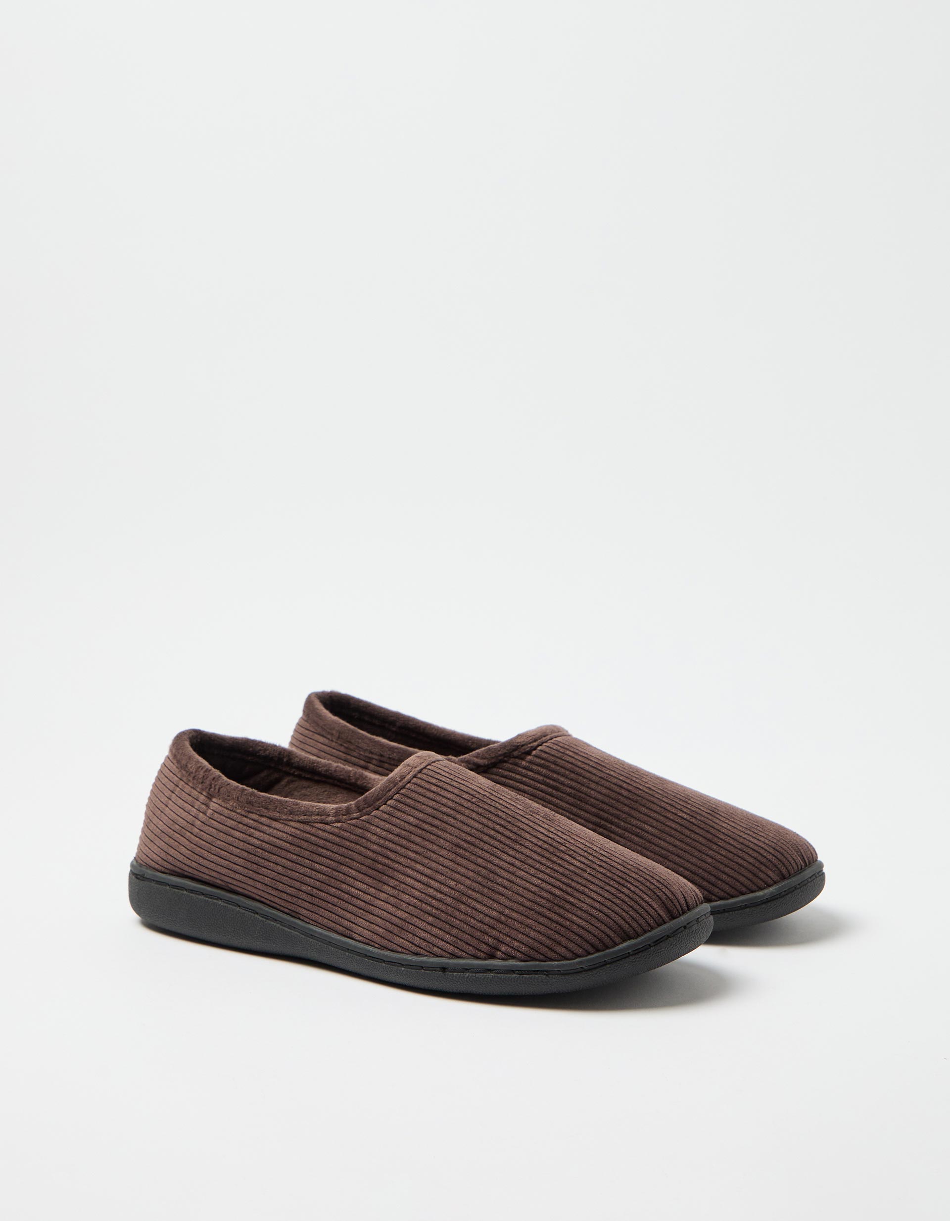Pantufas Bombazina, Homem, Castanho