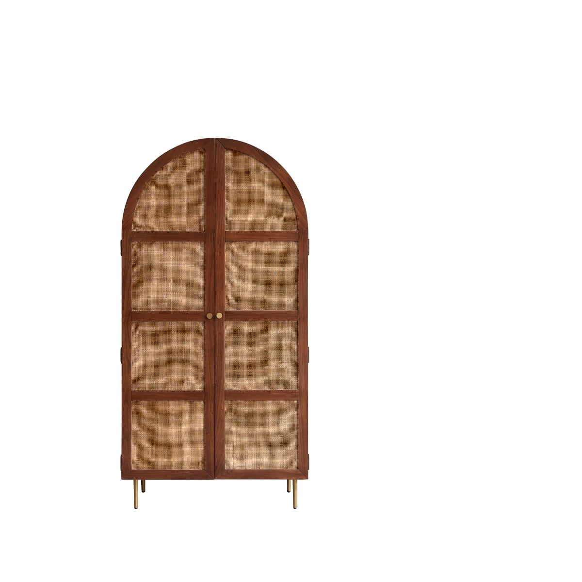 Tikamoon - Lisbeth - Kast van iepenhout en riet