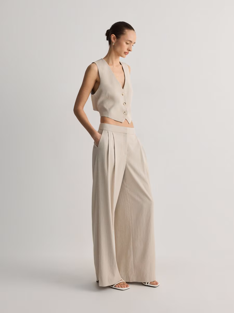 Viscose Rich Trousers