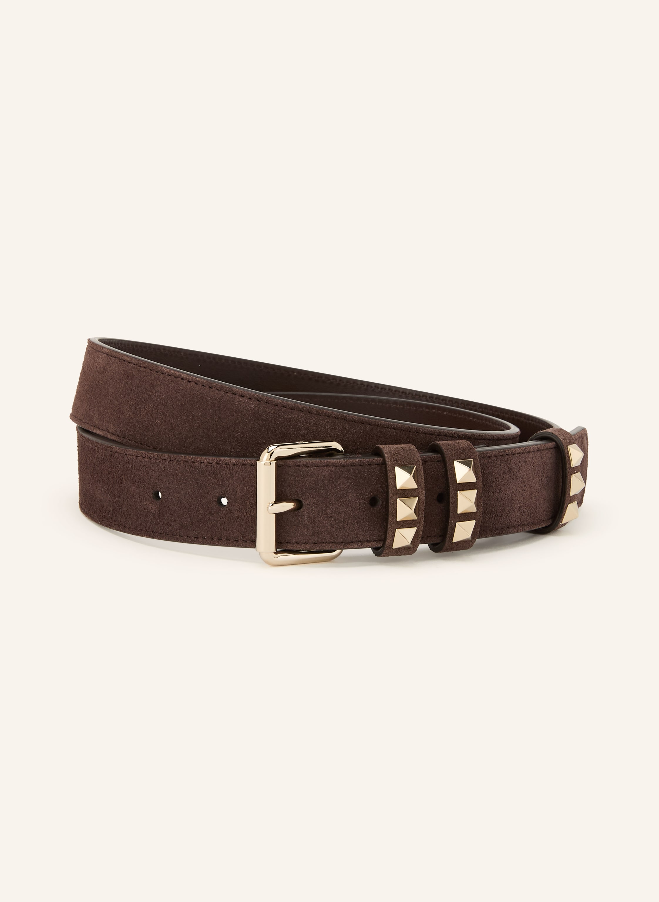 VALENTINO GARAVANI Ledergürtel ROCKSTUD mit Nieten