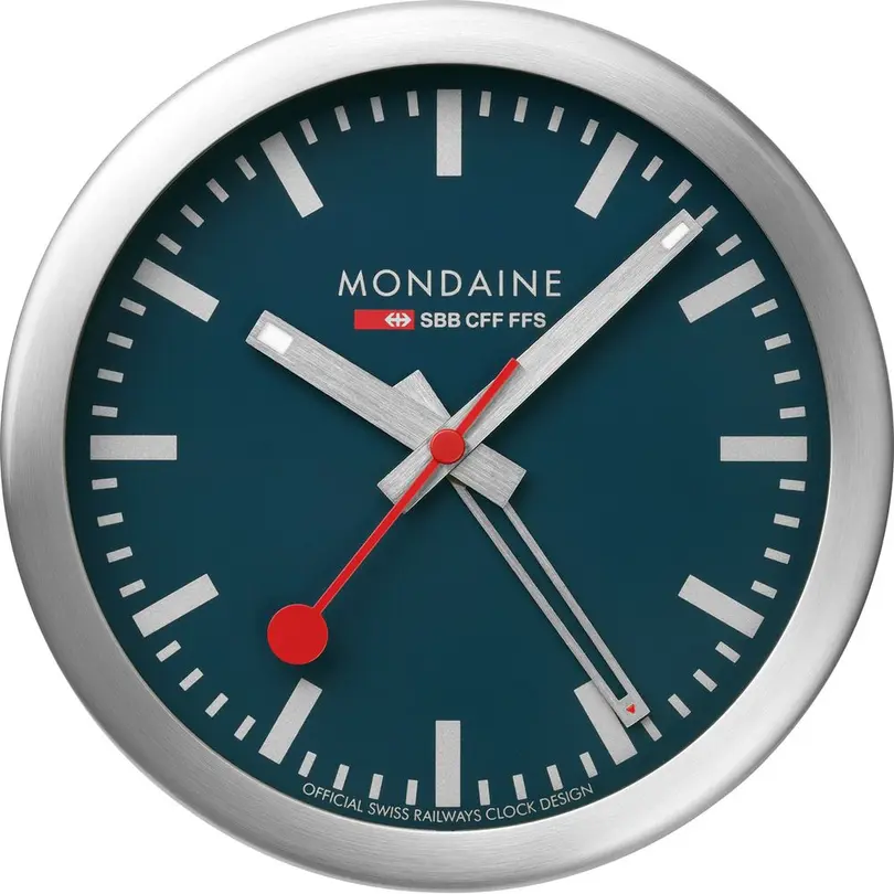 Tischuhr Swiss Railways Clock