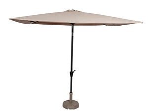 Lesli Living push-up parasol Libra - beige - 250x250cm