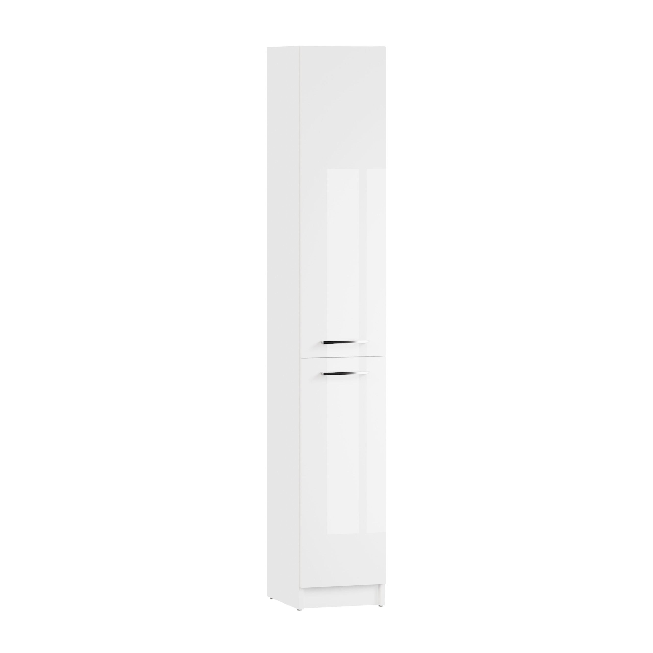 Biała Szafka do Łazienki Słupek Wysoki 30cm Neo