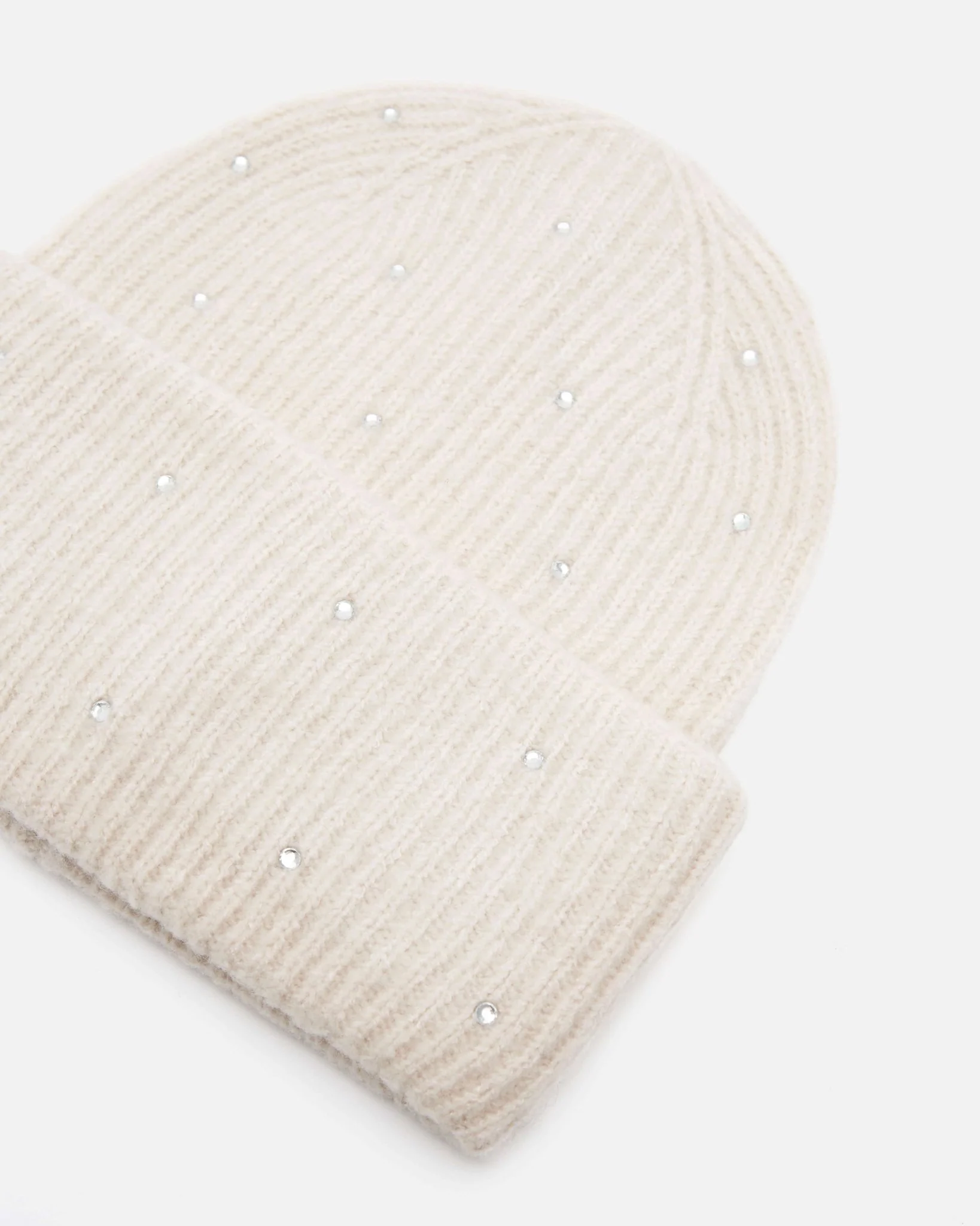 BONNET DOU/STUD ÉCRU