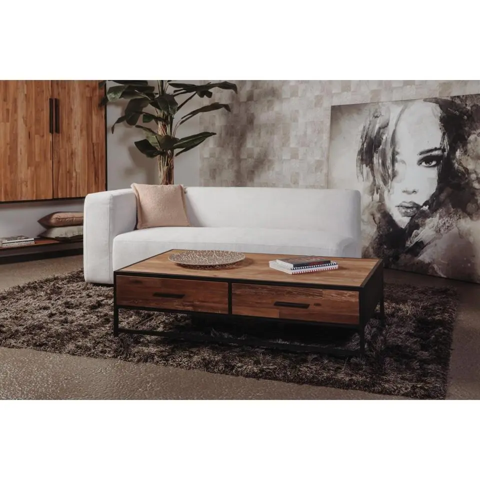 Tower Living - Felino salontafel - 135 cm - naturel