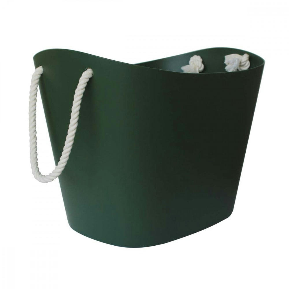 BALCOLORE - Panier de rangement recyclable vert 45x37x38cm