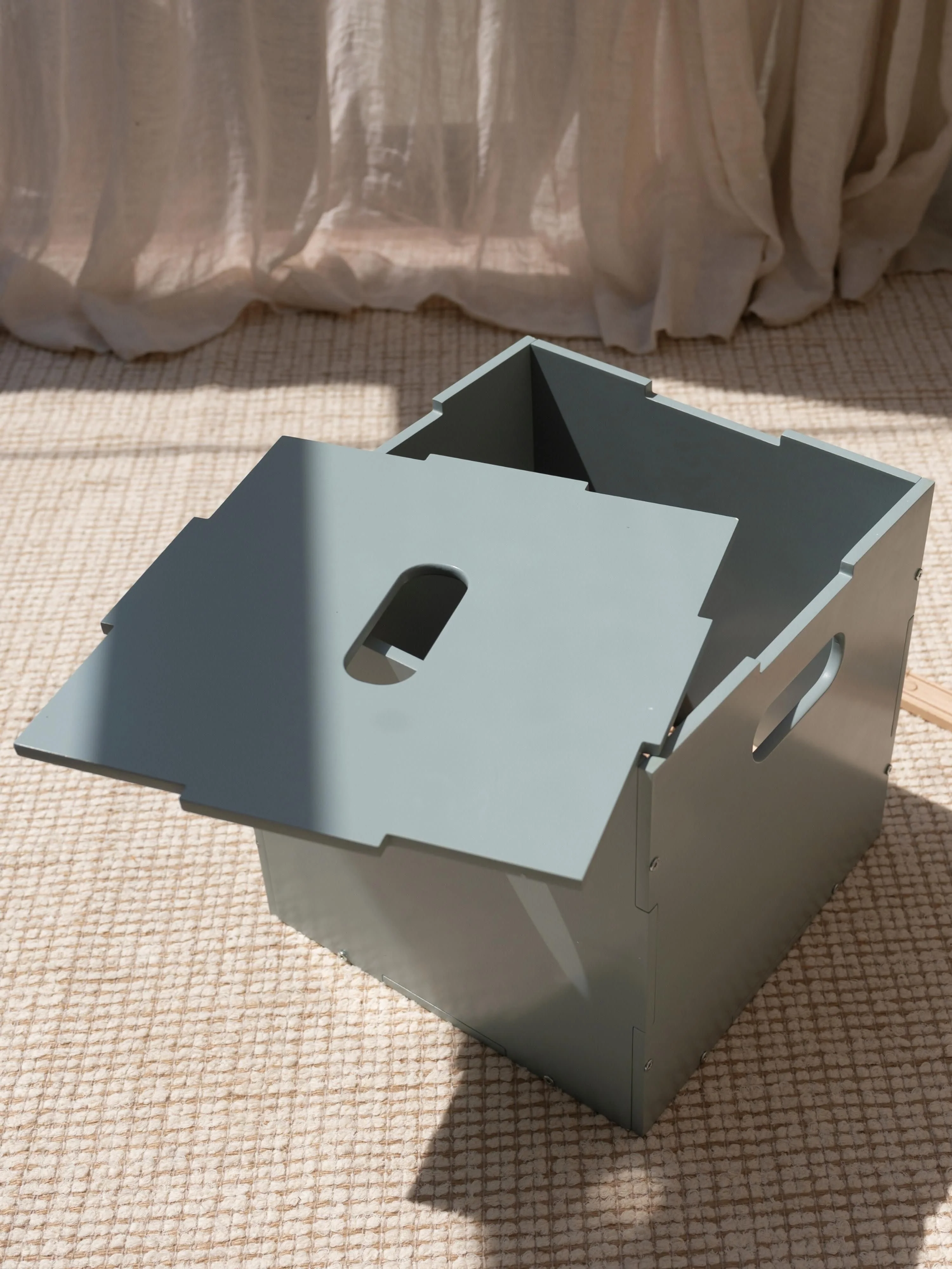 Holz-Aufbewahrungsbox Cube