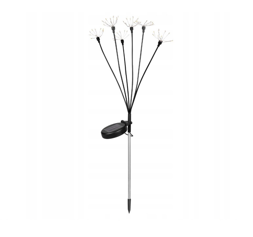 Stokrotki lampa solarna ogrodowa wbijana H73 LED