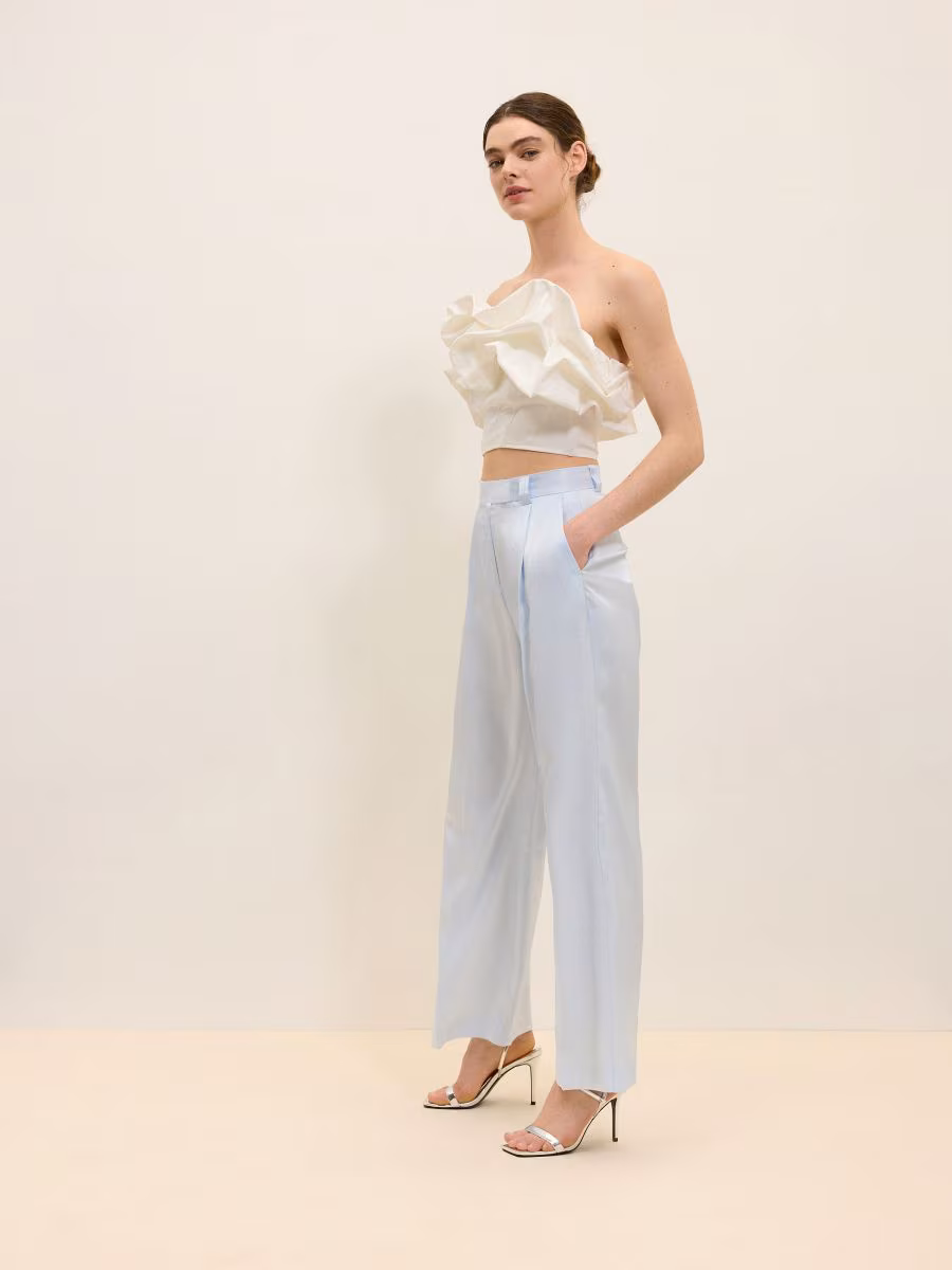 Viscose Rich Suit Trousers