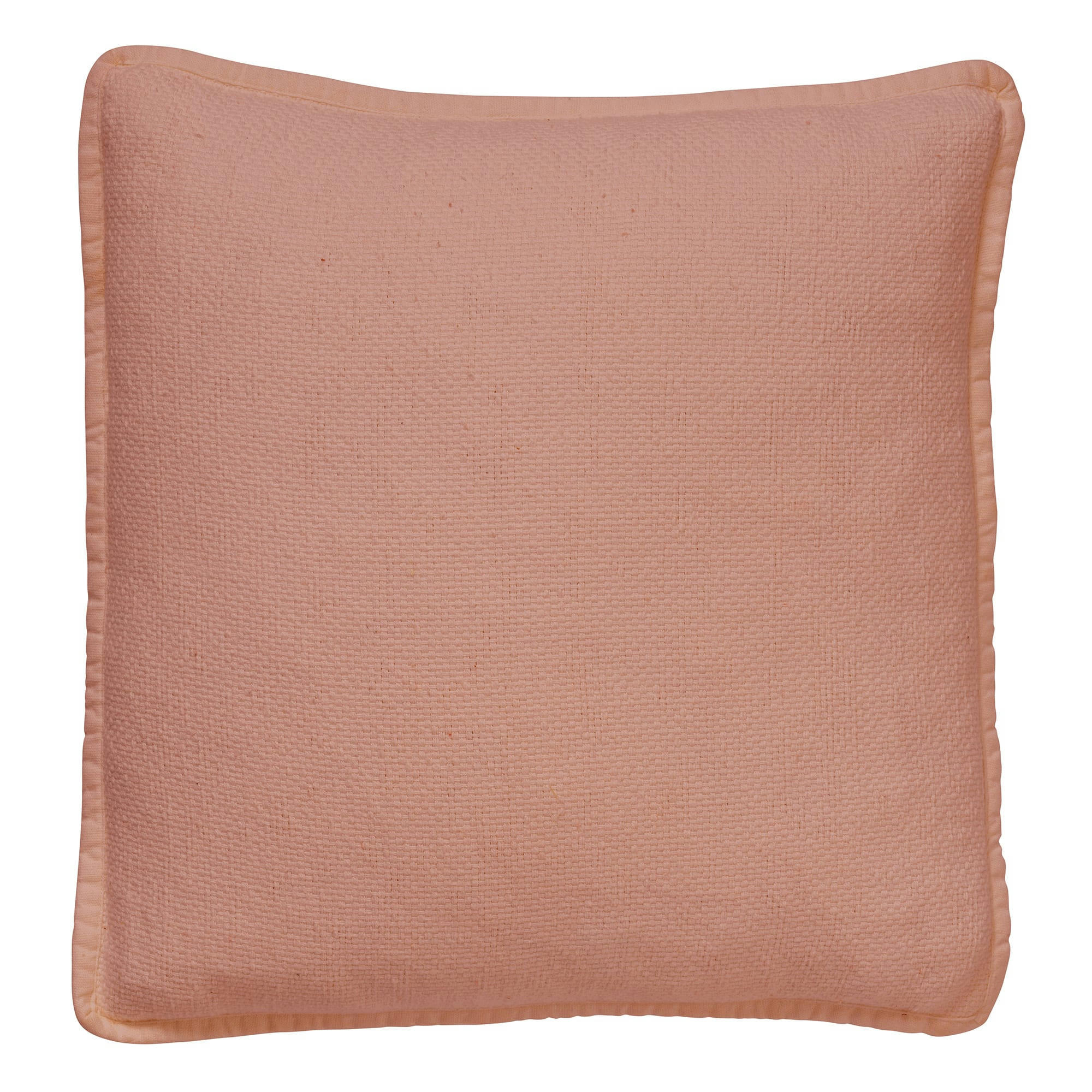 - Coussin - rose en coton 45x45 cm uni