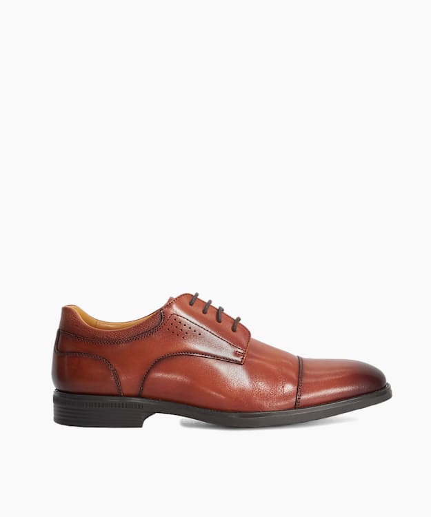 Sanson Tan - Tan Leather Gibson Shoes
