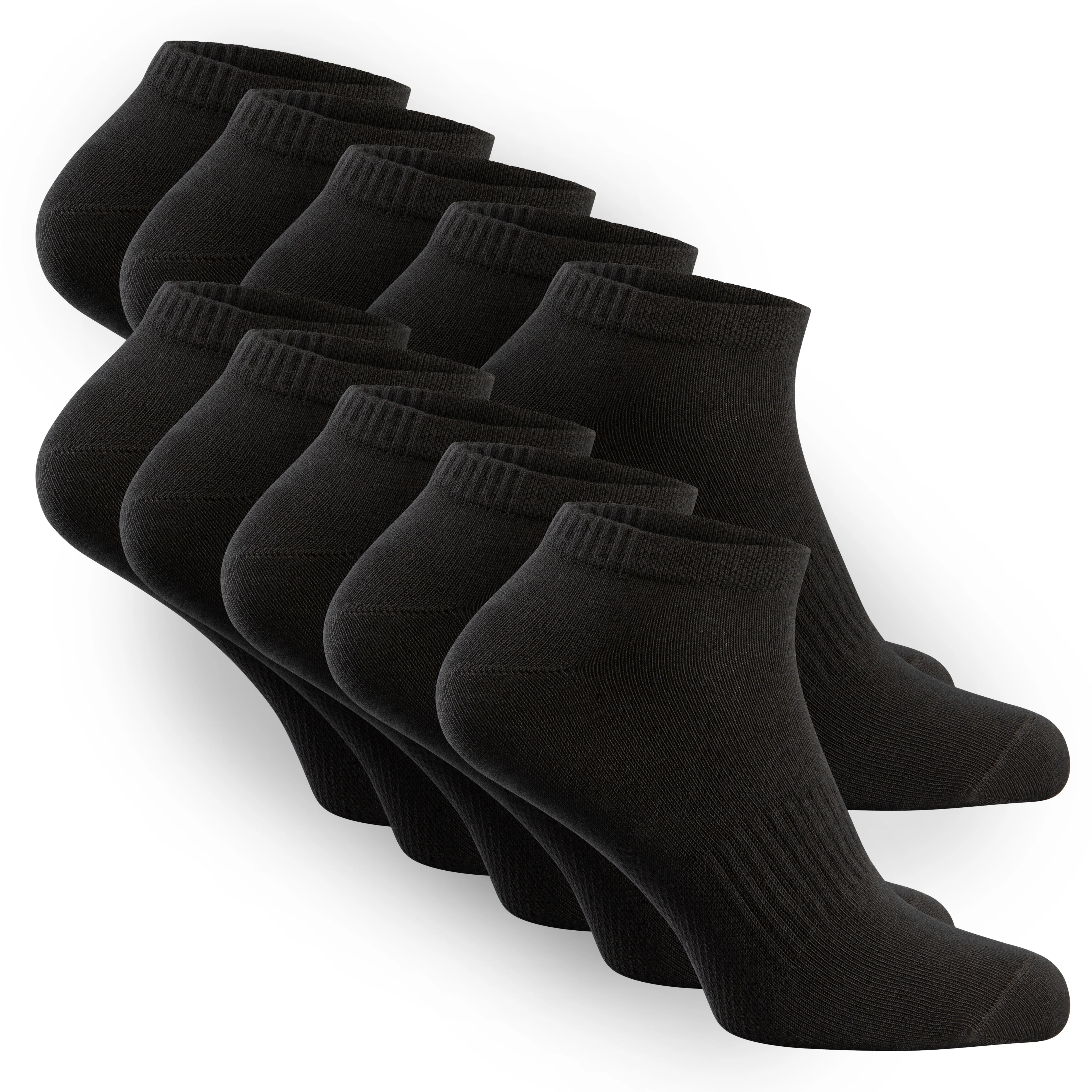 Sneaker Socken Baumwolle (10er Pack)