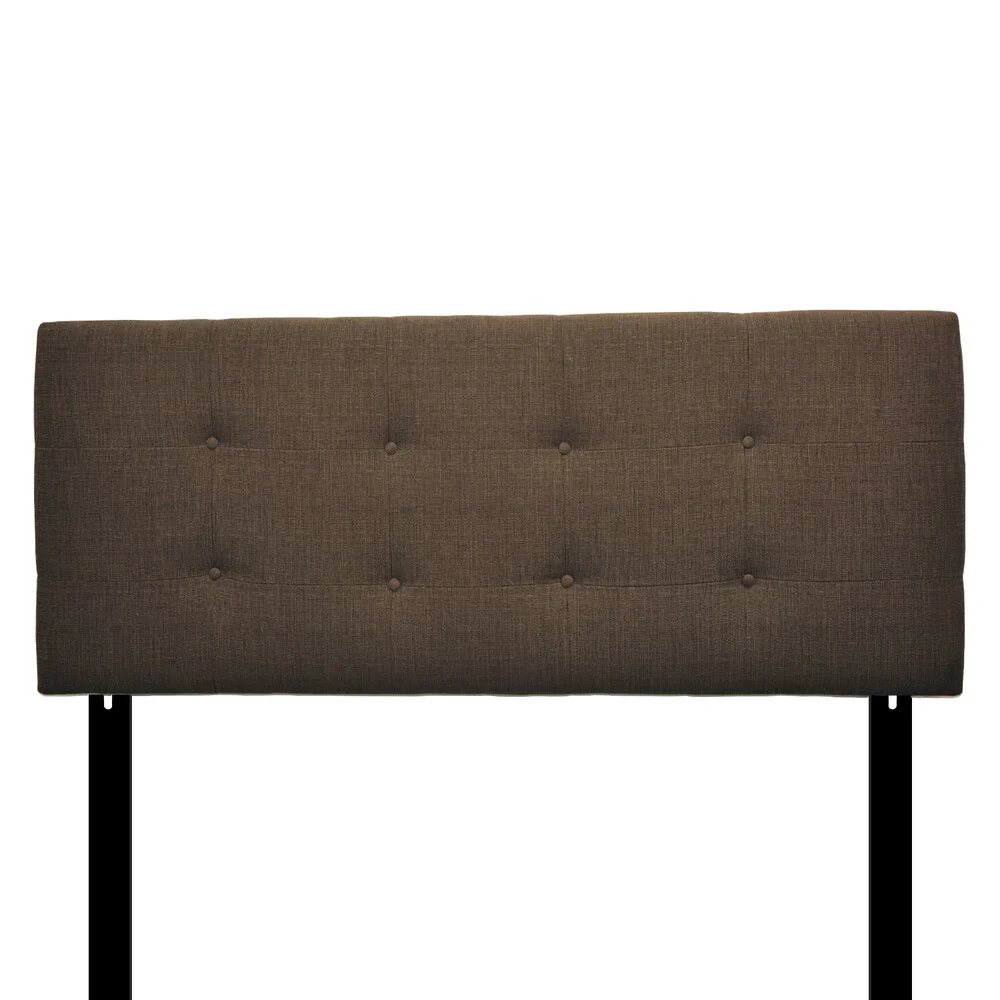 Carson Button-tufted Brownstone Headboard