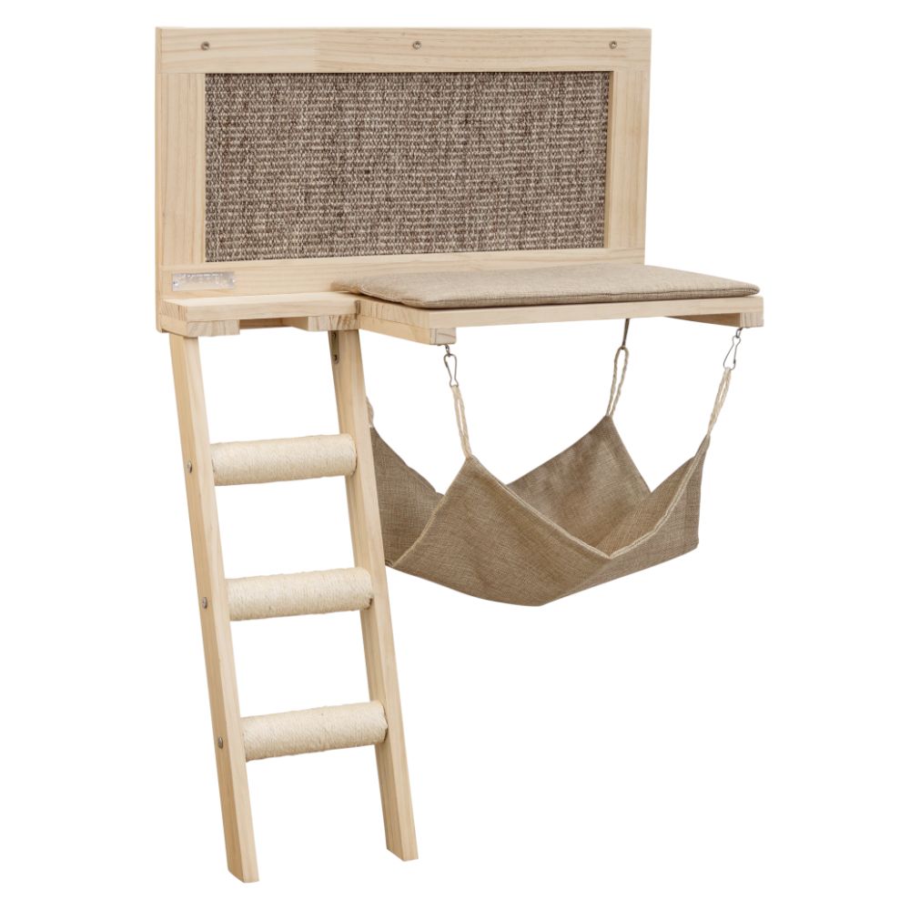 Kerbl Pet Cat Bed Timber