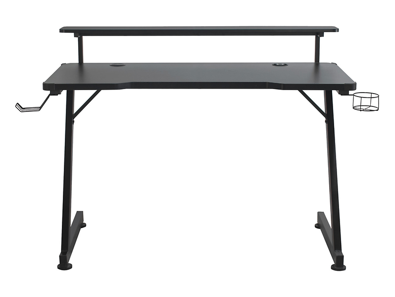 Biurko gamingowe Black 120 cm czarne