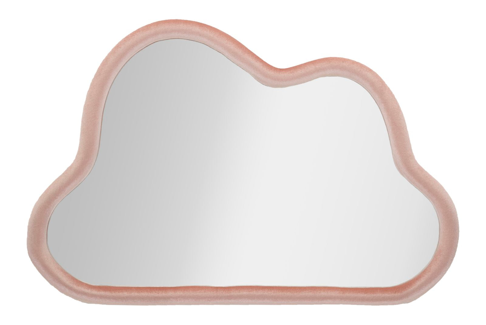 Mauro Ferretti Cloud Wandspiegel in roze fluweel