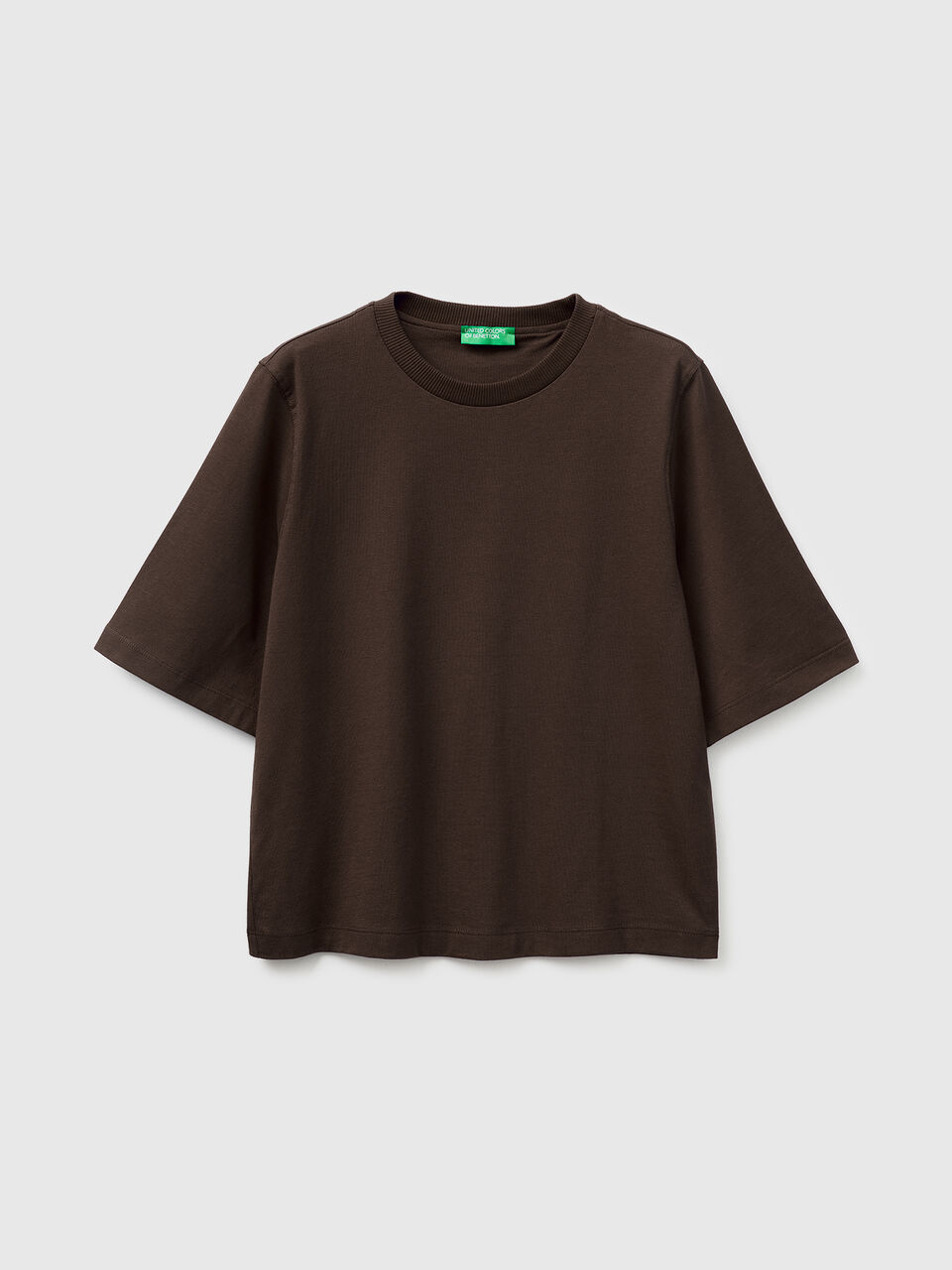 100% cotton boxy fit t-shirt