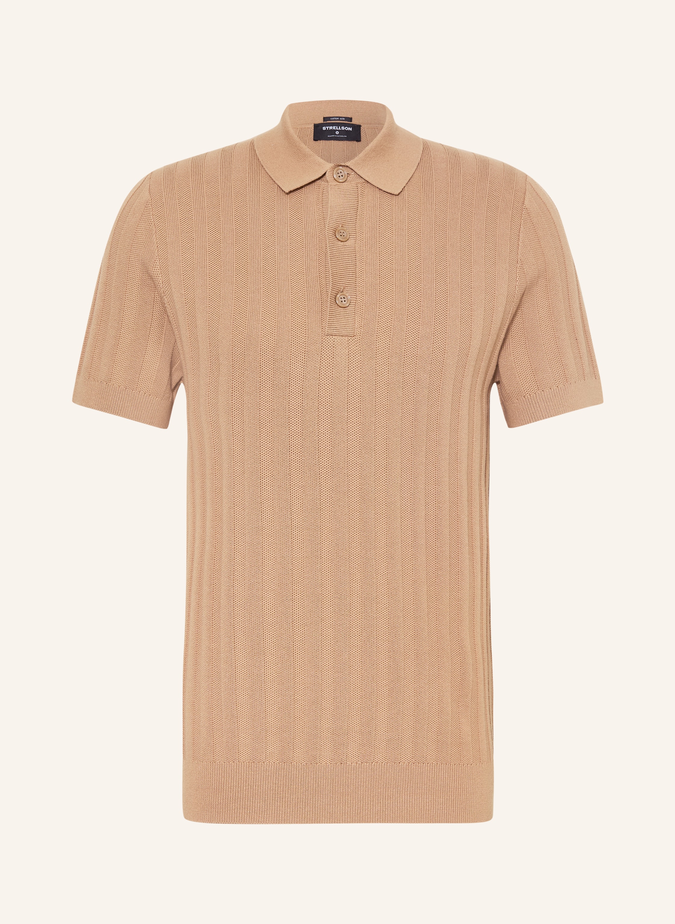STRELLSON Strick-Poloshirt ROBAS
