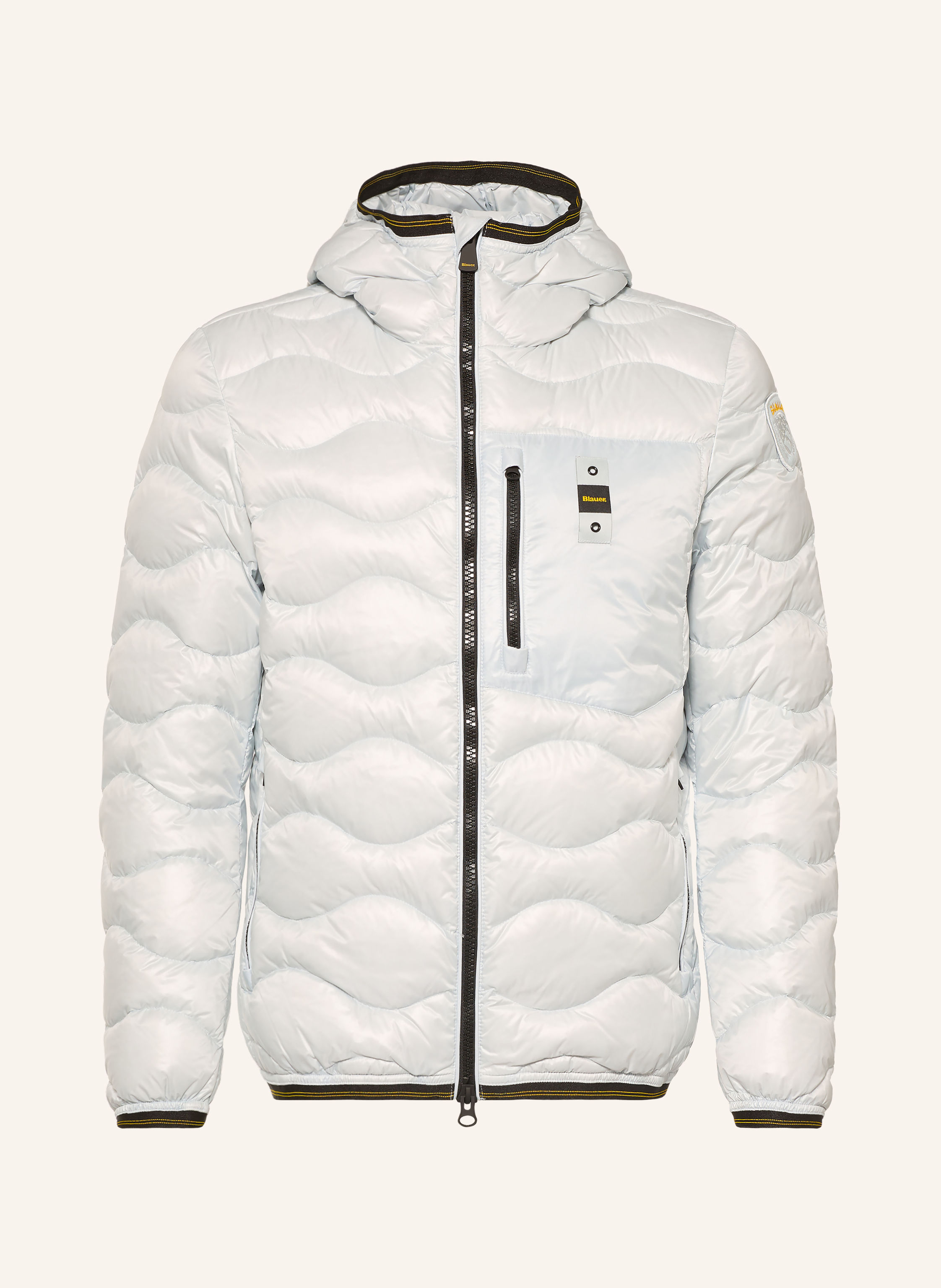 Blauer Daunenjacke WAVE