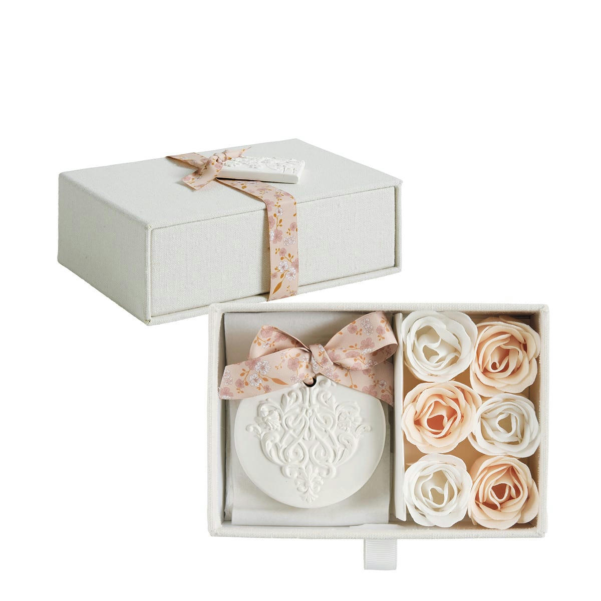 Les Présents de Mathilde - Coffret Roses Éternelles - Secret de Santal