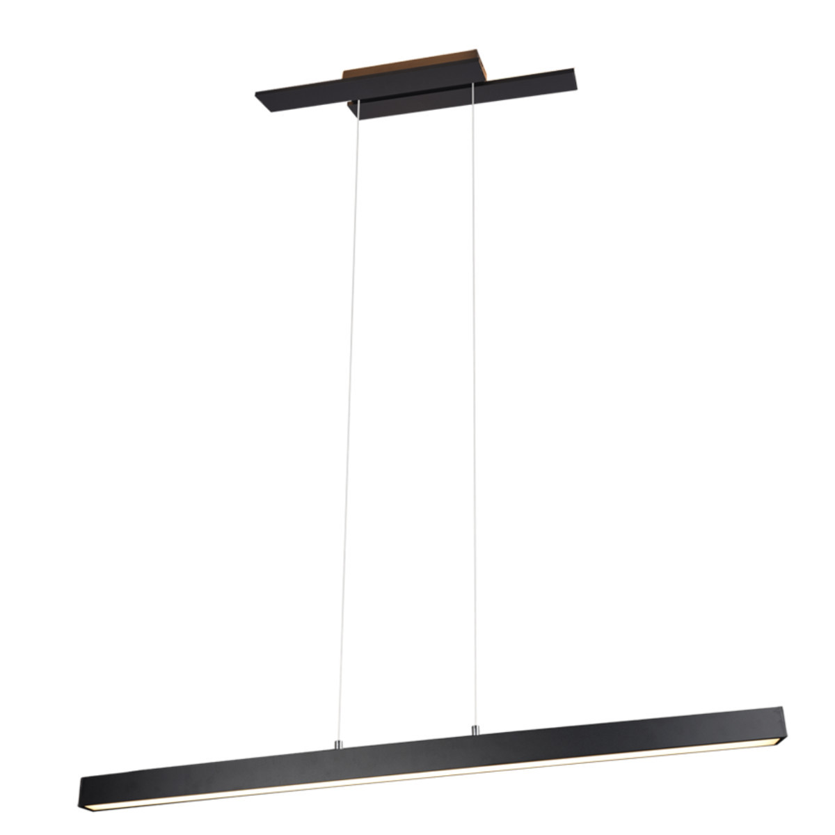 Lampa wisząca BELFAST czarno-biała LED 3x44W Ciepła biel 4400lm Trio