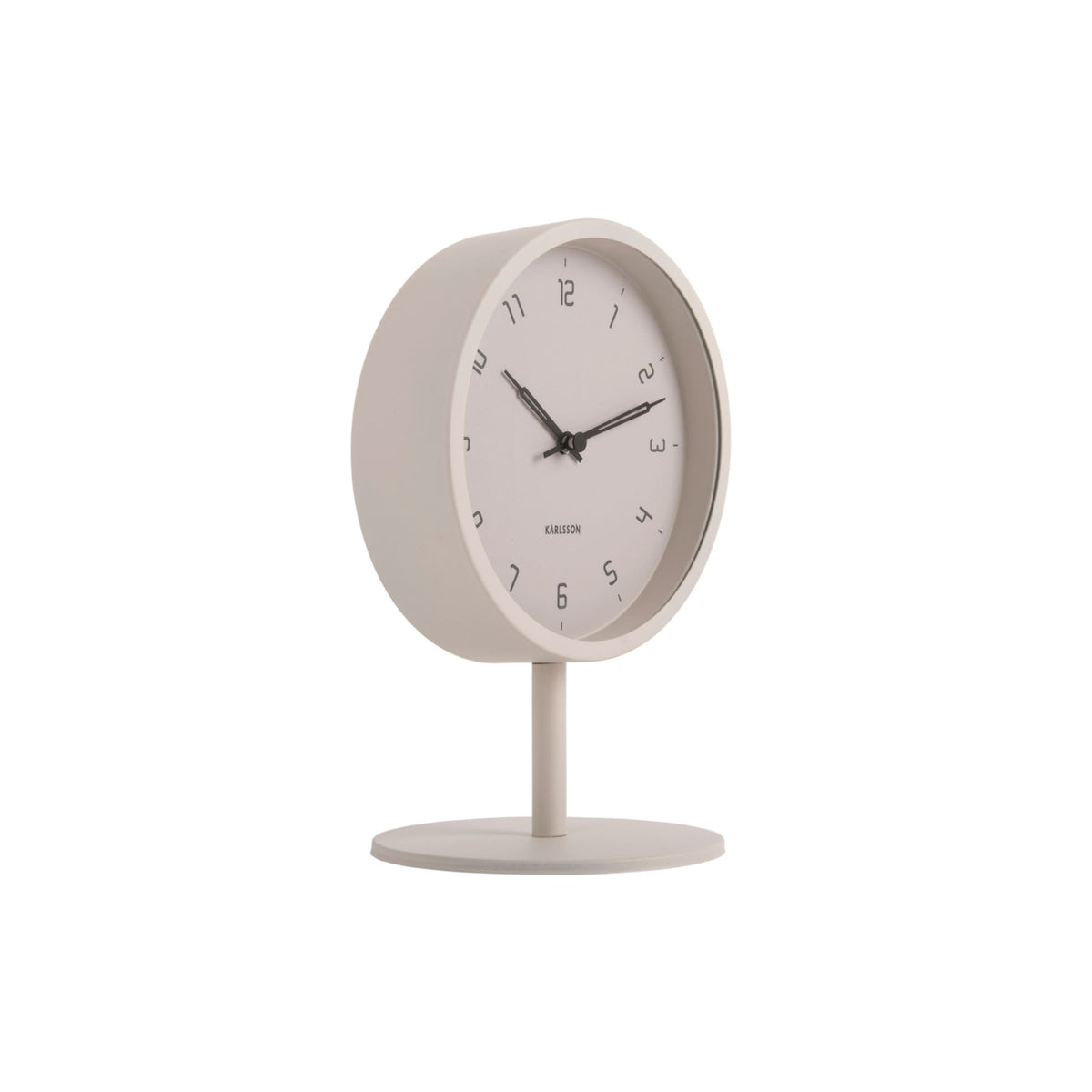 Karlsson tafelklok Stark - grijs - Ø15cm