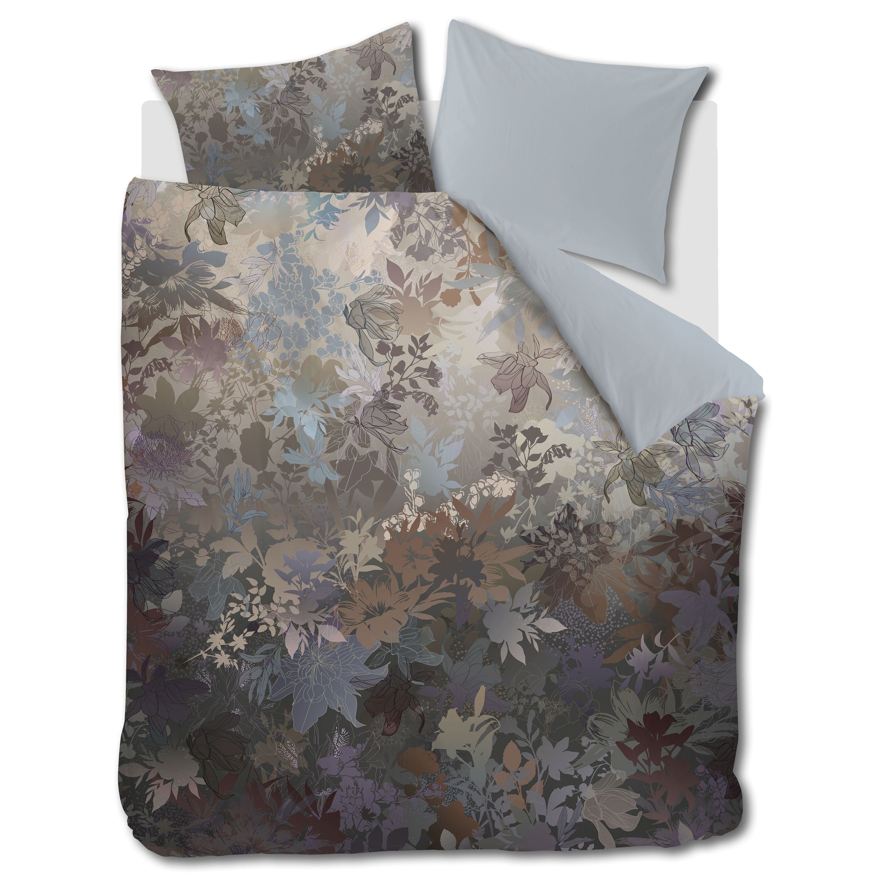 Kardol by Beddinghouse Growth Blauwgrijs Dekbedovertrek 200 x 200/220