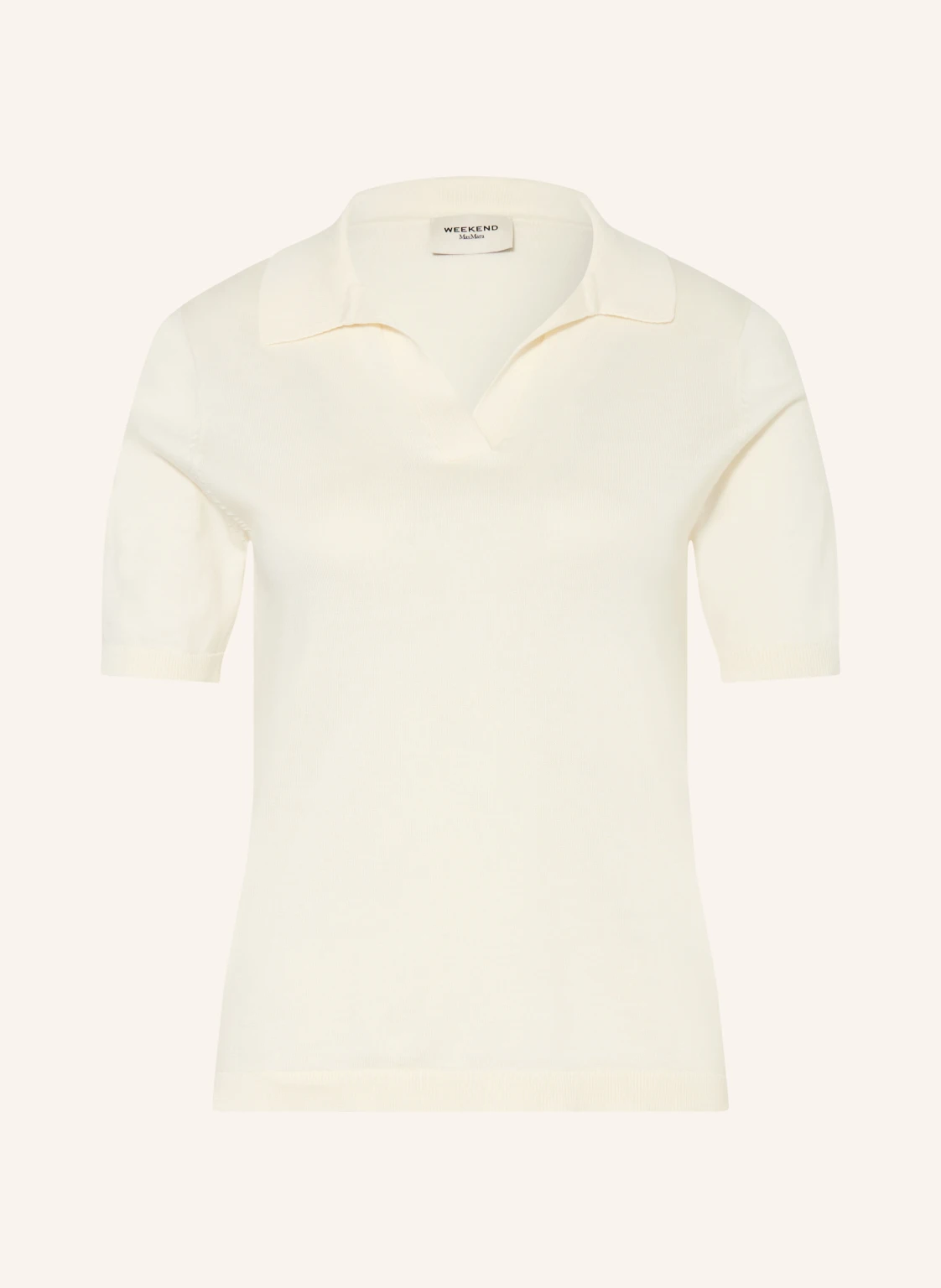 WEEKEND Max Mara Strick-Poloshirt RONCOLO mit Seide