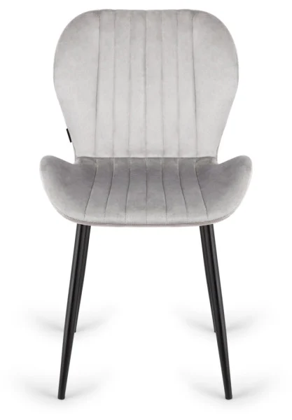 Krzesło tapicerowane MONTI VELVET GREY