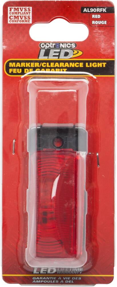 LED Chrome Clearance/Running Board Light, Red