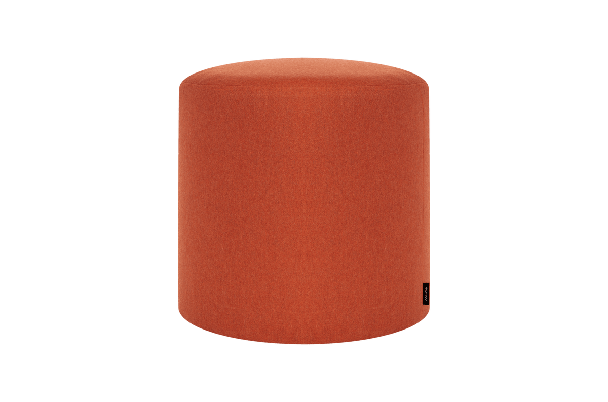 noo.ma FOLK Poef - Terracotta Wool