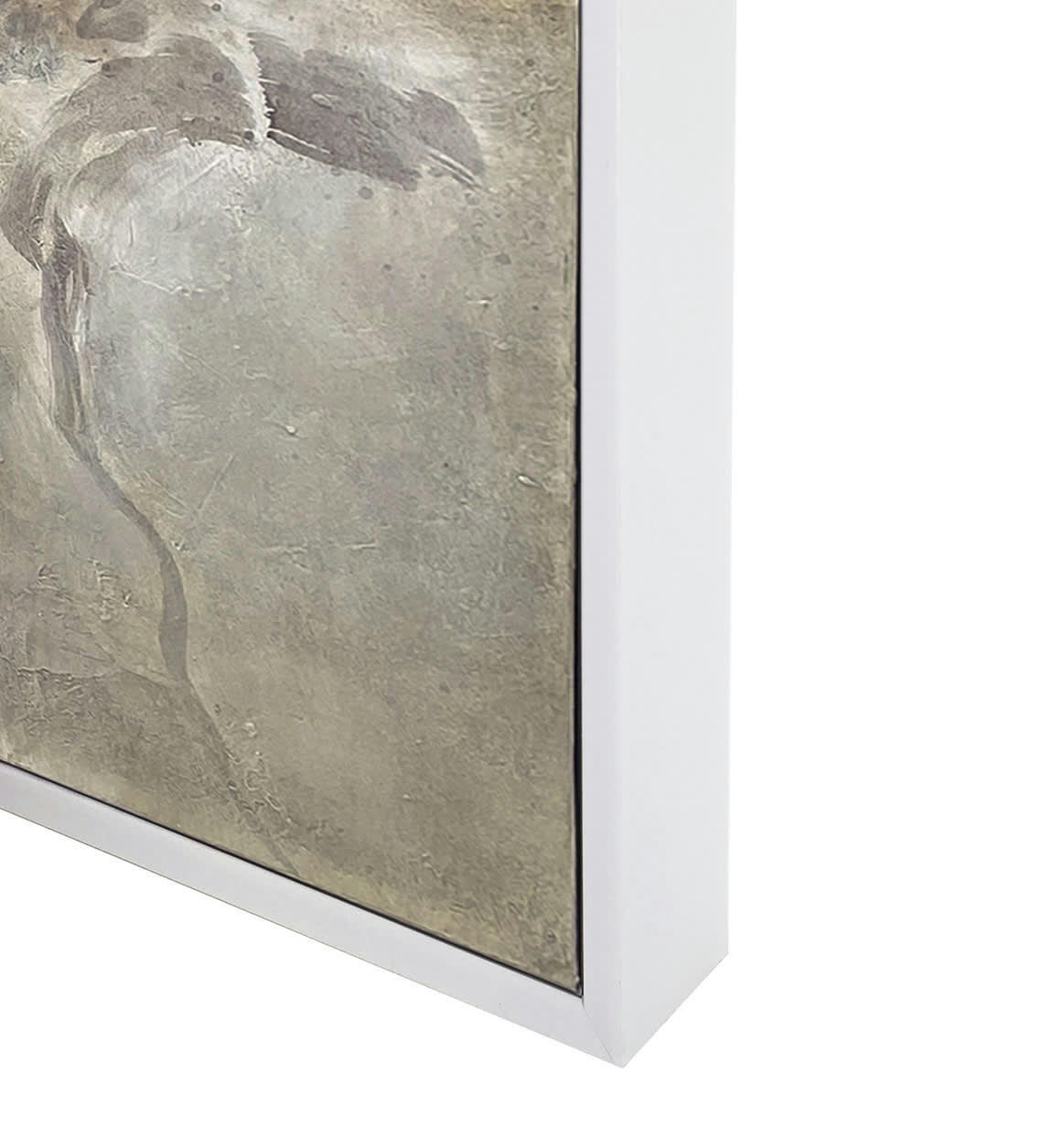 BERNA - Tableau à l'huile en bois gris, 100x150 cm