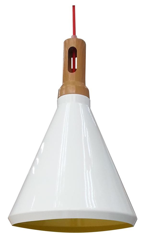 Lampa wisząca biała ROBINSON 1xE27x60W wym: 115x26x26 cm Candellux