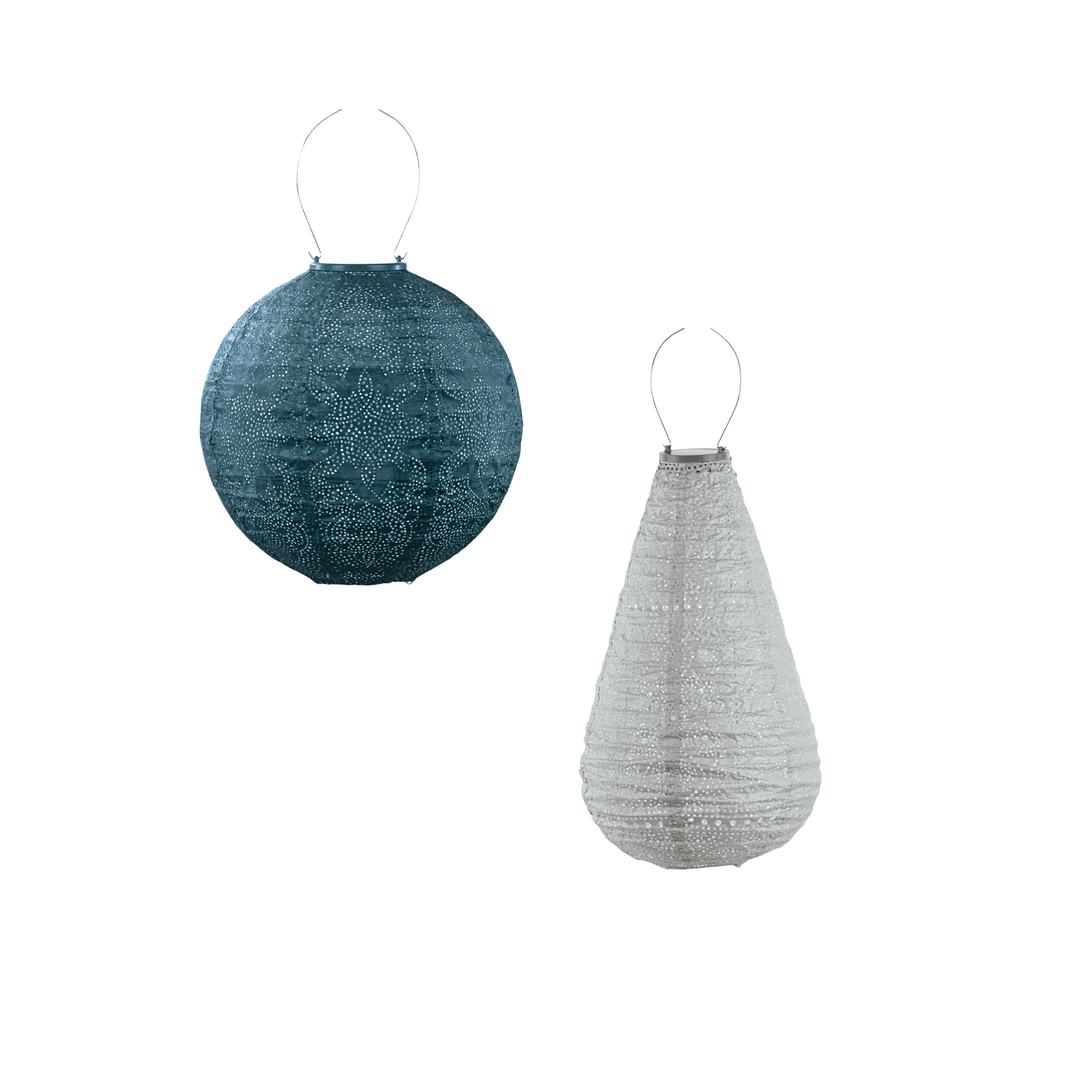 Lumiz solar lampion - iris set - 2 stuks