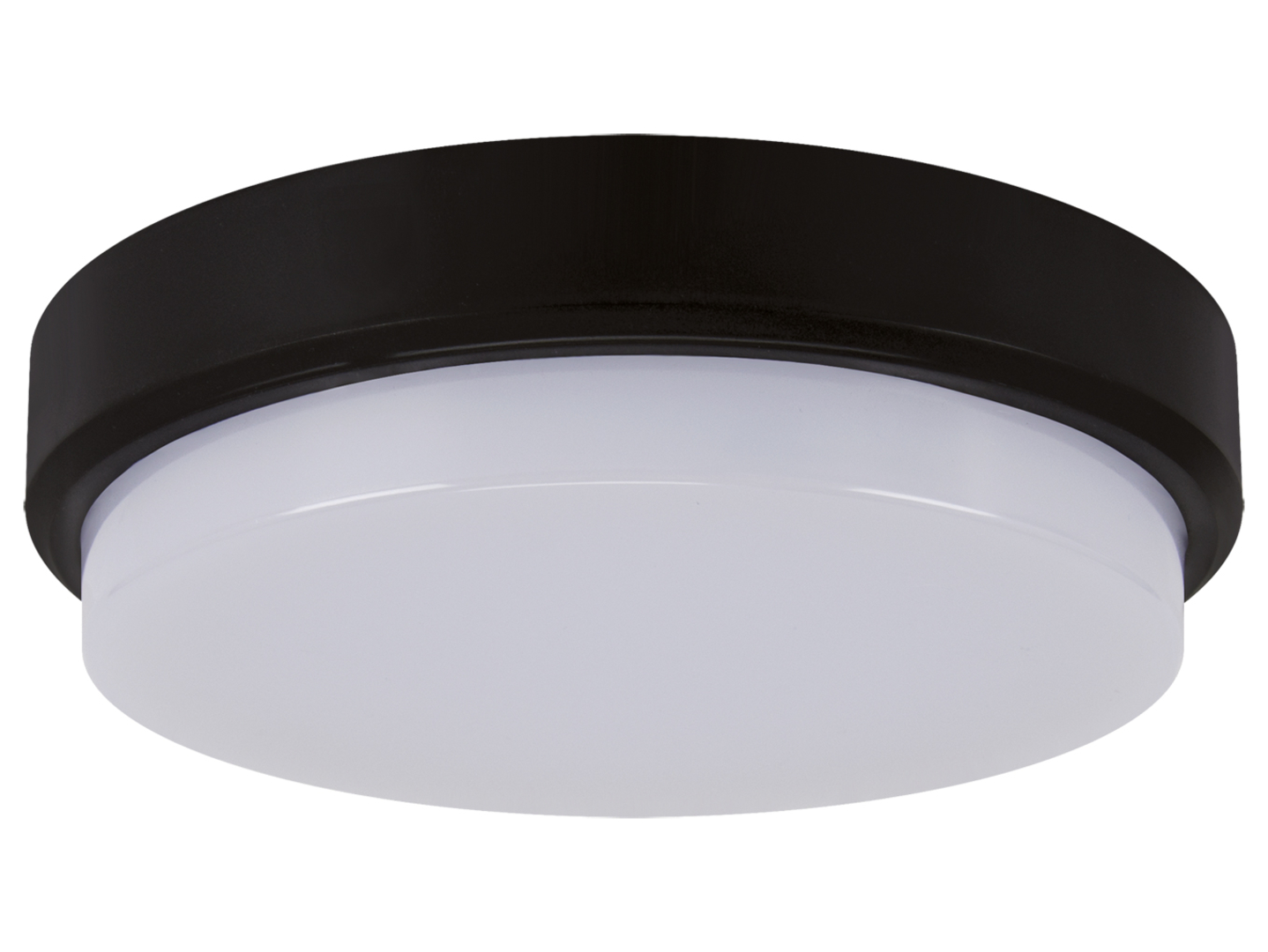 Lampa sufitowa zewnętrzna Aron LED z tworzywa sztucznego czarna