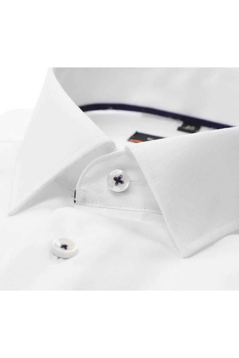 ETERNA Slim Fit Hemd weiss, Einfarbig