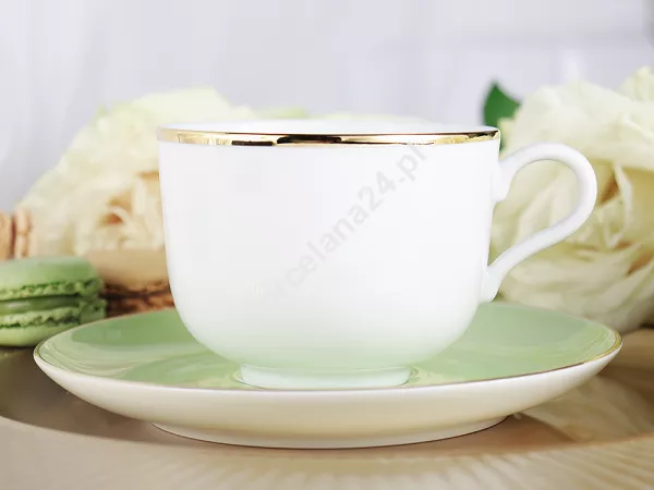 Filiżanka ze spodkiem 0,28 L / 15 cm Porcel - Matcha 10.MA.FS28