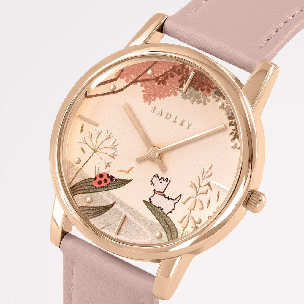 Ladybird Lane - Leather Strap Watch