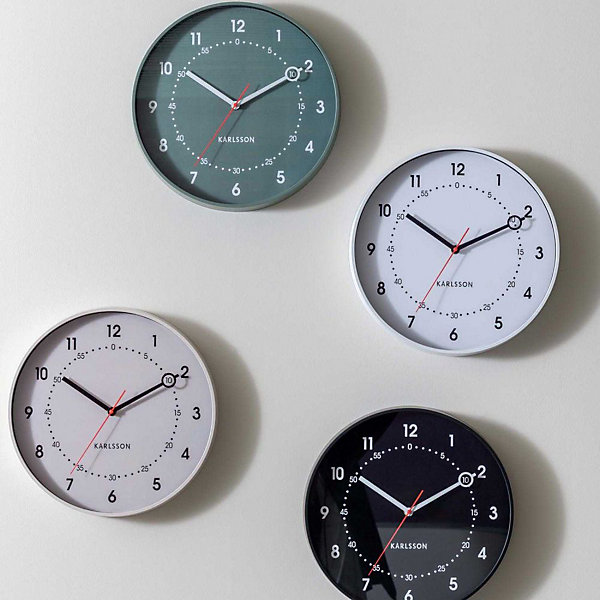 Horloge murale en résine Fresco