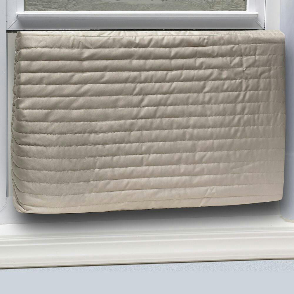 Frost King Indoor Window Air Conditioner Cover, White
