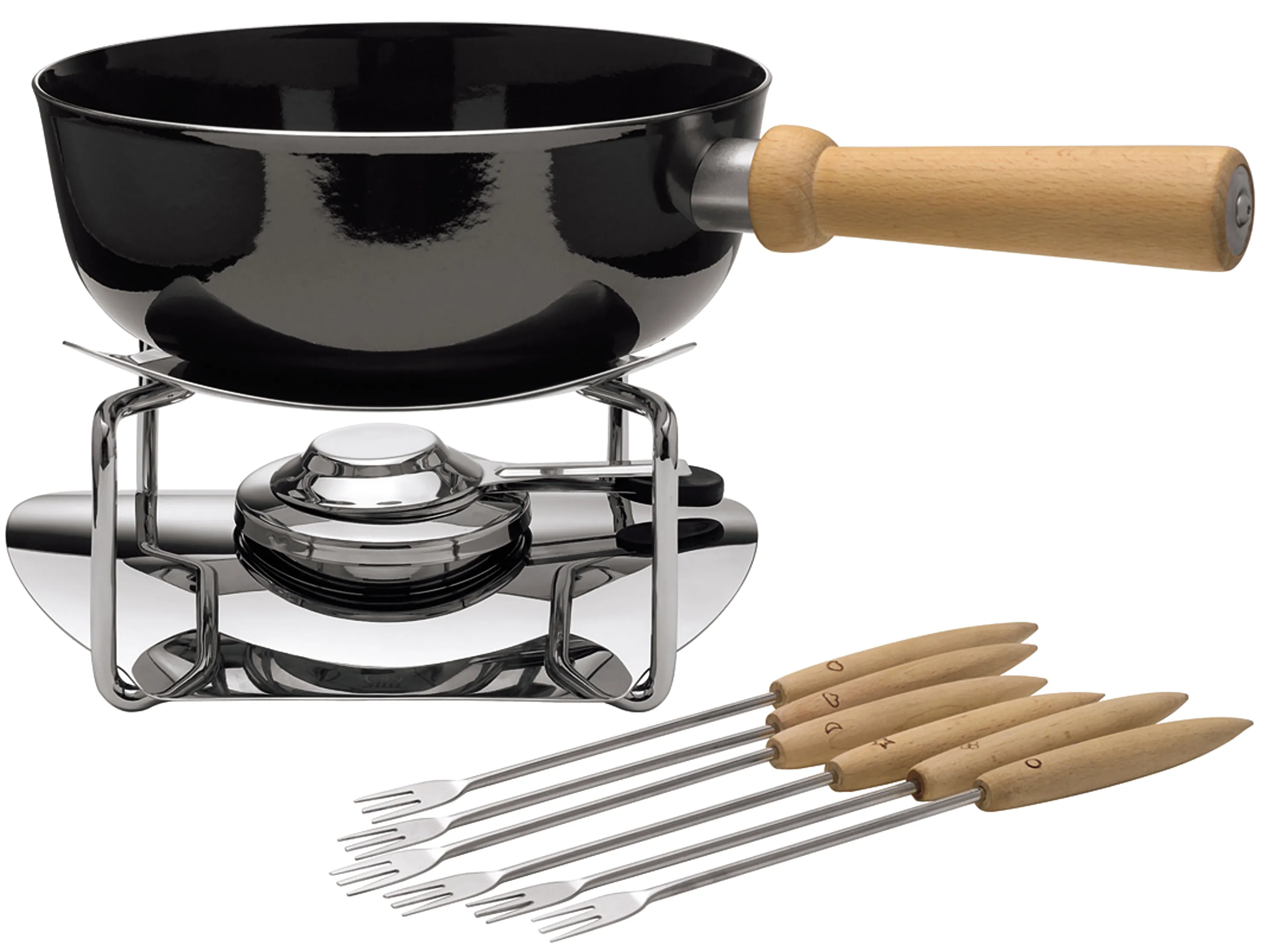 Silit Silargan Cheese Fondue Set 9-piece
