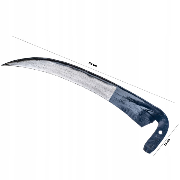 Kosa Kuta Ostrzona Do Trawy Ręczna Metalowa 50 cm