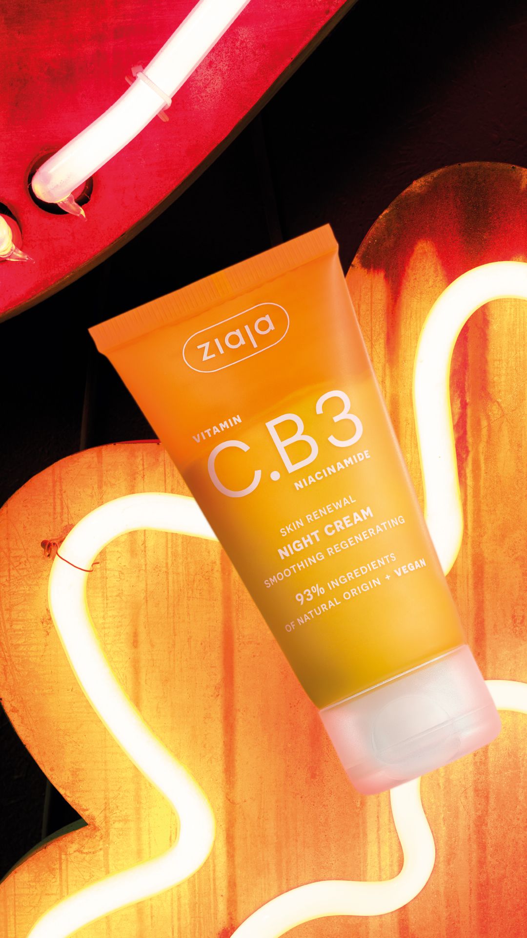 Ziaja Vitamin C.B3 Niacinamide Smoothing - Regenerating Night Cream 50ml