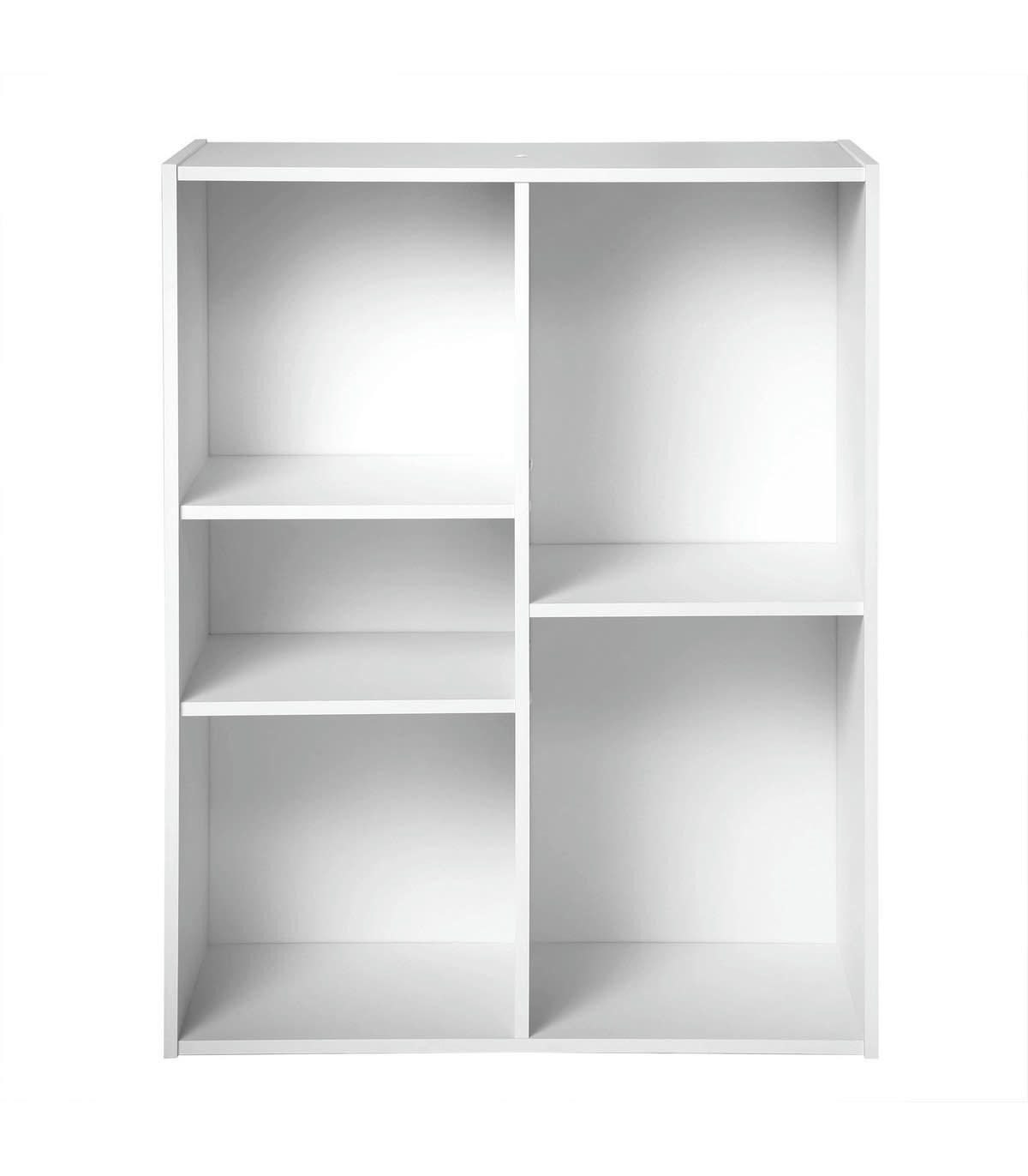 - Étagère de rangement 5 cases - L62 x H79 cm
